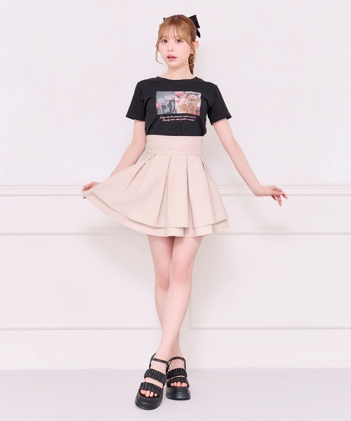 apres jour(アプレジュール)の「アソートTシャツ【刺繍/プリント】(Tシャツ/カットソー・レディース・ブラック/ホワイト/ホワイト系その他/ブラック系その他/ベビーピンク・フリー/X-LARGE)」の21枚目の写真