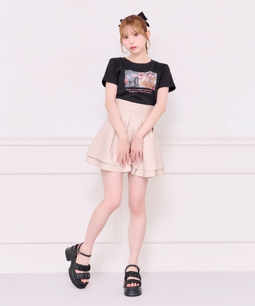 apres jour(アプレジュール)の「アソートTシャツ【刺繍/プリント】(Tシャツ/カットソー・レディース・ブラック/ホワイト/ホワイト系その他/ブラック系その他/ベビーピンク・フリー/X-LARGE)」の22枚目の写真