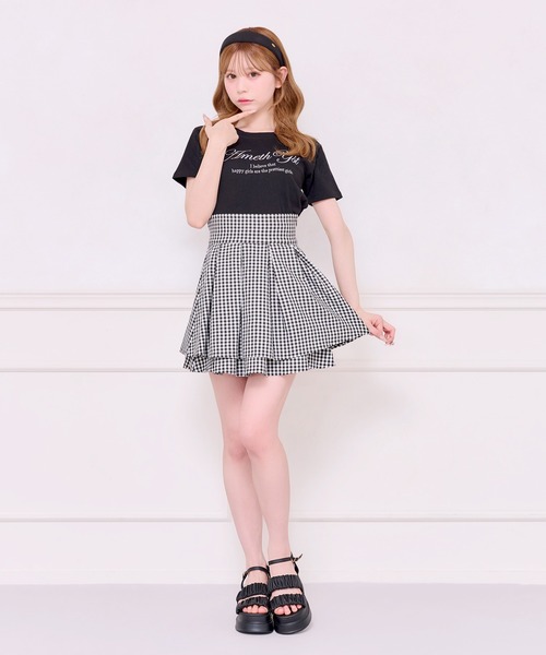 apres jour(アプレジュール)の「アソートTシャツ【刺繍/プリント】(Tシャツ/カットソー・レディース・ブラック/ホワイト/ホワイト系その他/ブラック系その他/ベビーピンク・フリー/X-LARGE)」の17枚目の写真