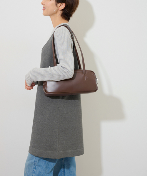 JOURNAL STANDARD relume（ジャーナルスタンダード　レリューム）の「ニットミニドレス（ワンピース・レディース・ブラック/チャコールグレー・FREE）」の17枚目の写真