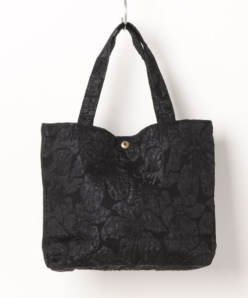 VIBGYOR(ヴィブジョー)の「Liaa/花柄 ミニトートバッグ A18344(トートバッグ・レディース・ブラック/ブルー/ピンク/ホワイト・FREE)」の5枚目の写真