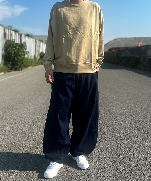 セール】カーブワイドデニムパンツ（デニムパンツ）｜ARCADE