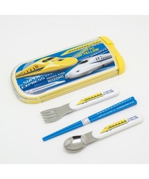 BACKYARD FAMILY（バックヤードファミリー）の「食洗機対応 キャラクター 引フタトリオ（カトラリー）」