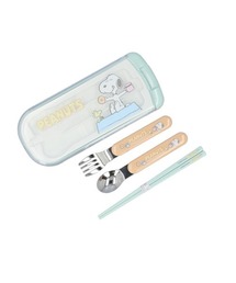 BACKYARD FAMILY（バックヤードファミリー）の「食洗機対応 キャラクター 引フタトリオ（カトラリー）」