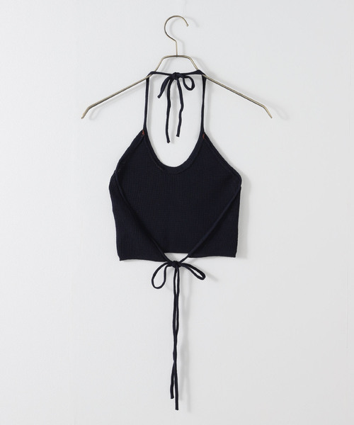 JOURNAL STANDARD（ジャーナルスタンダード）の「【CAROUSELAMBRA/ケラウズランブラ】 WRAP CAMI GOLD JHON（その他トップス・レディース・ネイビー・FREE）」の12枚目の写真