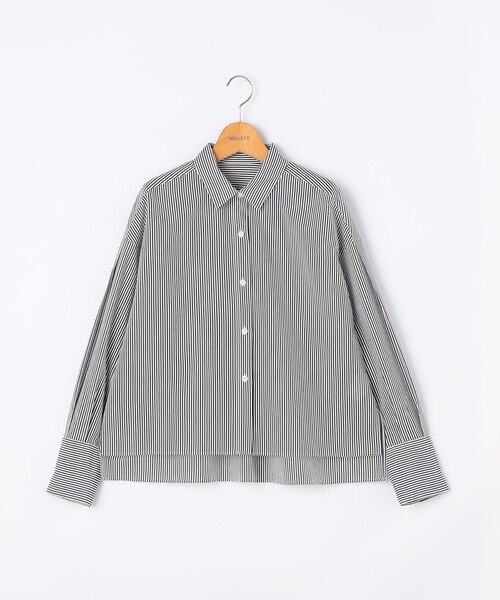 NOLLEY’S（ノーリーズ）の「エアリーショートシャツ（シャツ/ブラウス・レディース・ブラウン/ミント/ホワイト系その他4・38）」の8枚目の写真