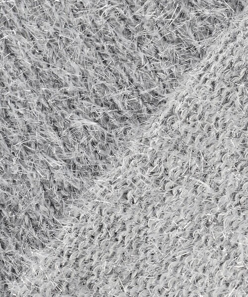 【今季】ICB ルックスファーベスト ICB L 【洗える】 ルレックスファー ベスト （ライトグレー系