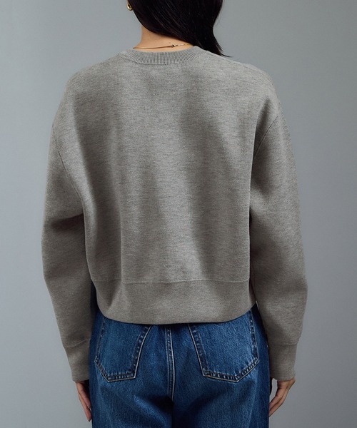 WEB限定】スウェットライクメタルボタンカーディガン 2 / 新色追加