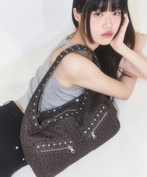 韓国商品/ILLIGO レオパード スタッド ショルダー バッグ IMG_0813_ievifgV.jpg