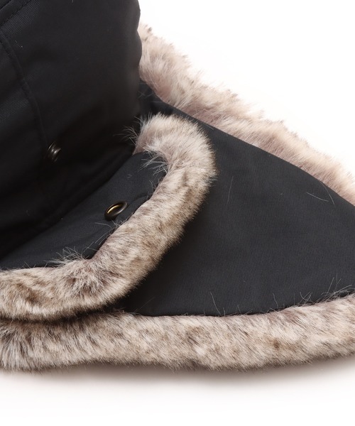 THE NORTH FACE（ザノースフェイス）の「THE NORTH FACE Insulation Bomber Cap / ザ・ノース・フェイス インサレーション ボンバー キャップ（ハンチング/ベレー帽・メンズ・ブラック・M/L）」の4枚目の写真