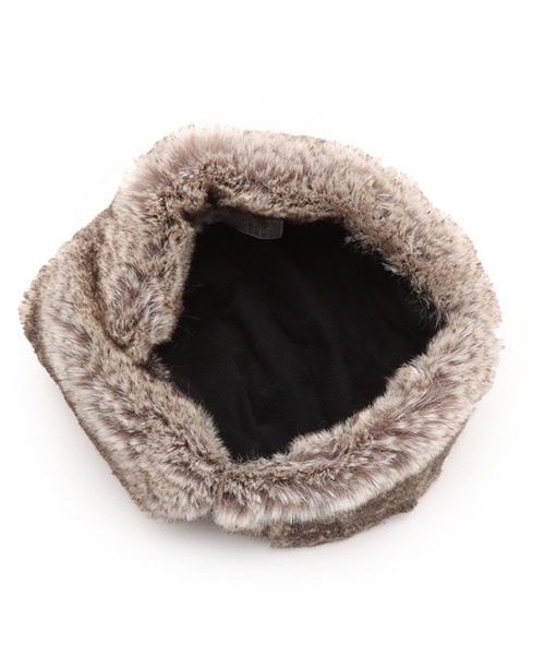 THE NORTH FACE（ザノースフェイス）の「THE NORTH FACE Insulation Bomber Cap / ザ・ノース・フェイス インサレーション ボンバー キャップ（ハンチング/ベレー帽・メンズ・ブラック・M/L）」の9枚目の写真