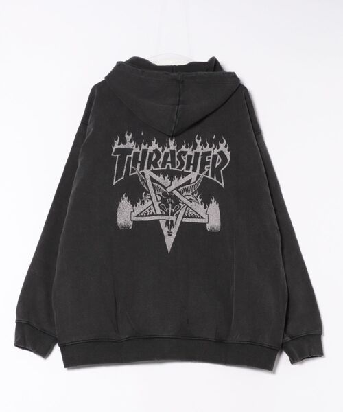 THRASHER/スラッシャー ジップアップ パーカー スウェット