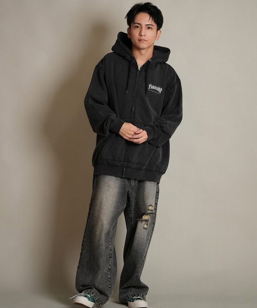 THRASHER/スラッシャー ジップアップ パーカー スウェット フーディー