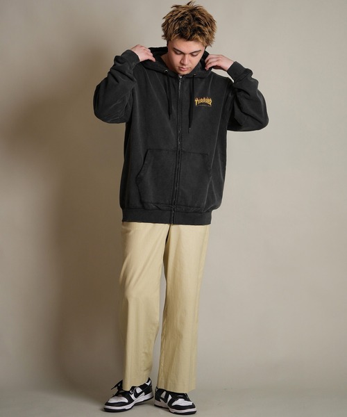 セール】THRASHER/スラッシャー ジップアップ パーカー スウェット