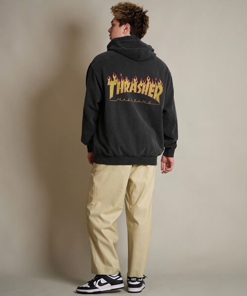 THRASHER/スラッシャー ジップアップ パーカー スウェット