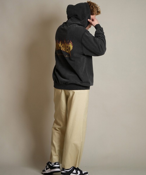 THRASHER/スラッシャー ジップアップ パーカー スウェット