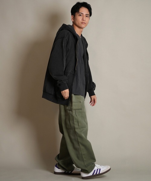 スラッシャー パーカー オリーブ スケーターM 値下げ交渉可能 セール】THRASHER/スラッシャー ジップアップ パーカー スウェット