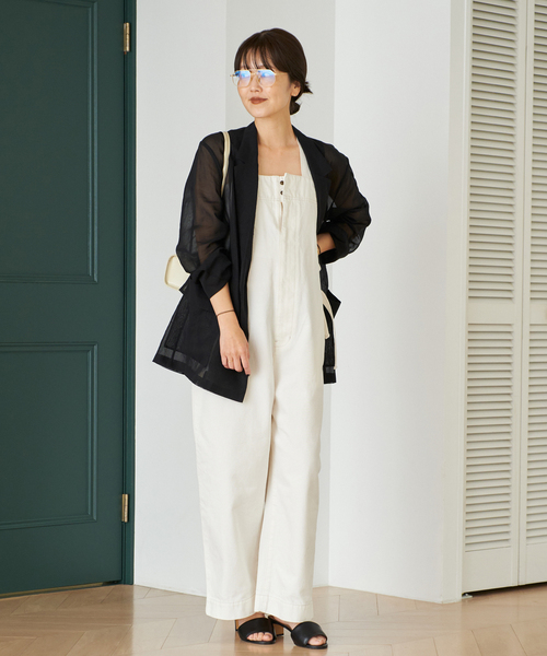 美品　Plage Sheer ジャケット　ブラック 36 SHEER ジャケット（テーラードジャケット）｜Plage（プラージュ
