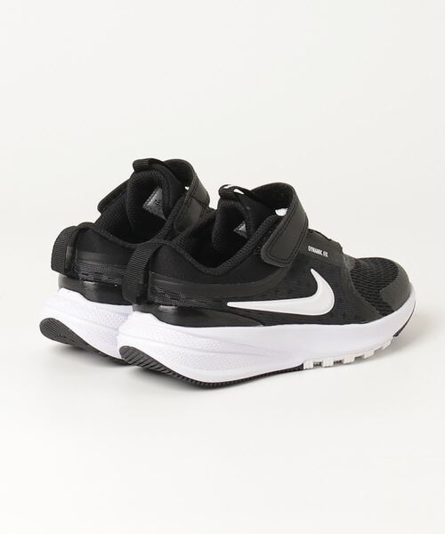 NIKE（ナイキ）の「ナイキ NIKE ナイキ スター ランナー 5 PS（スニーカー・キッズ・ブラック×ホワイト・17.0cm/17.5cm/18.0cm/18.5cm/19.0cm/19.5cm/20.0cm/20.5cm/21.0cm/21.5cm/22.0cm）」の2枚目の写真