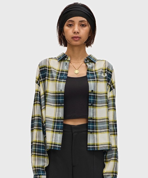 新品 ラウンジリザード シャツ チェック ルード フレッドペリー ブルックス Tartan Shirt／タータンチェックシャツ（シャツ/ブラウス