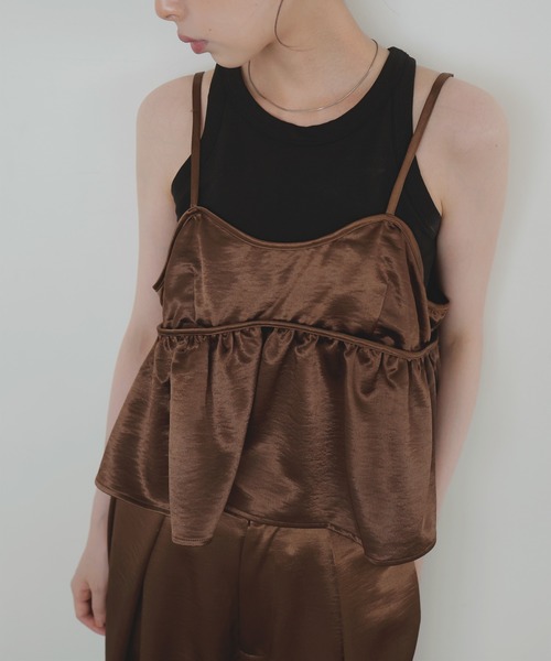 セール】サテンキャミビスチェ（キャミソール）｜LIAN（リアン）の