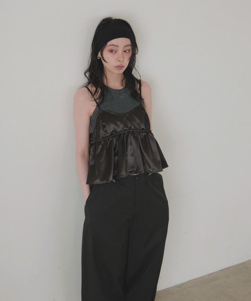 サテンキャミビスチェ（キャミソール）｜LIAN（リアン）のファッション