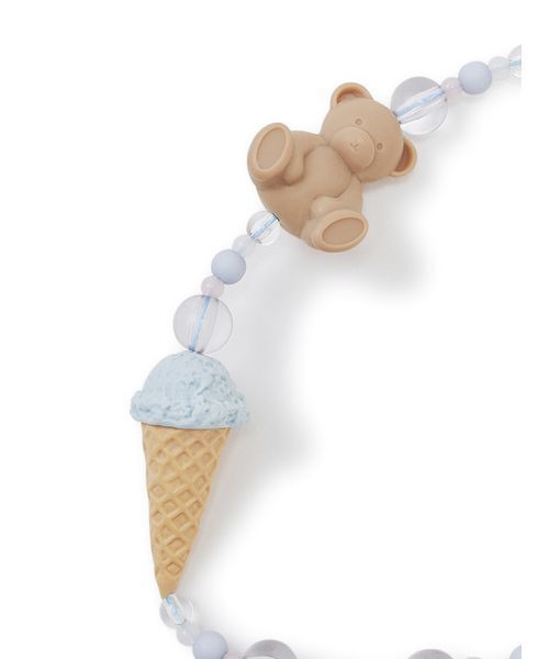 gelato pique ジェラピケ ベア＆アイス ストラップ gelato pique（ジェラートピケ）の「ベア＆アイス ストラップ（キー