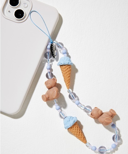 gelato pique（ジェラートピケ）の「ベア＆アイス ストラップ（キー