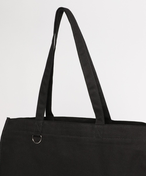 GLOBAL WORK（グローバルワーク）の「推しごとマルチBIGZIPトート/572602（トートバッグ・レディース・オフホワイト/レオパード/ブラック・FREE）」の9枚目の写真