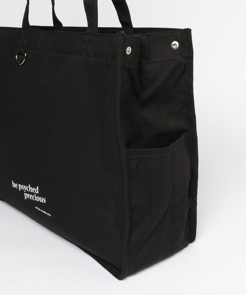 GLOBAL WORK（グローバルワーク）の「推しごとマルチBIGZIPトート/572602（トートバッグ・レディース・オフホワイト/レオパード/ブラック・FREE）」の12枚目の写真