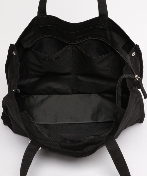 GLOBAL WORK（グローバルワーク）の「推しごとマルチBIGZIPトート/572602（トートバッグ・レディース・オフホワイト/レオパード/ブラック・FREE）」の15枚目の写真