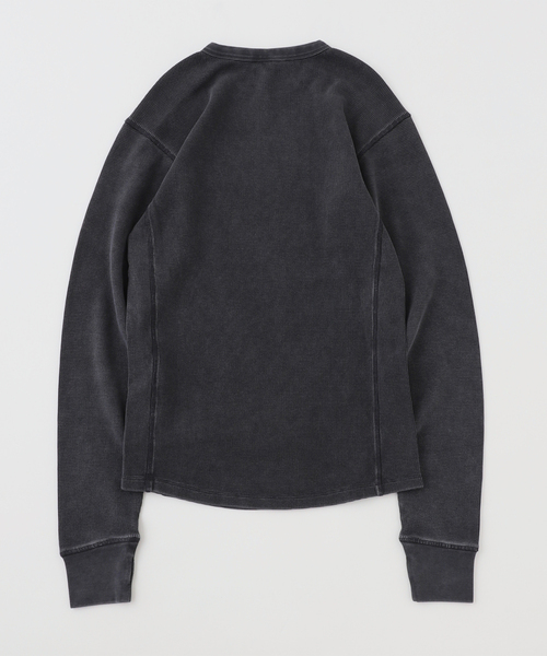 entire studios（エンタイアスタジオ）の「ENTIRE STUDIOS / エンタイアスタジオ THERMAL LONG SLEEVE（Tシャツ/カットソー・メンズ・ブラック/カーキ・X-SMALL/SMALL/MEDIUM）」の3枚目の写真