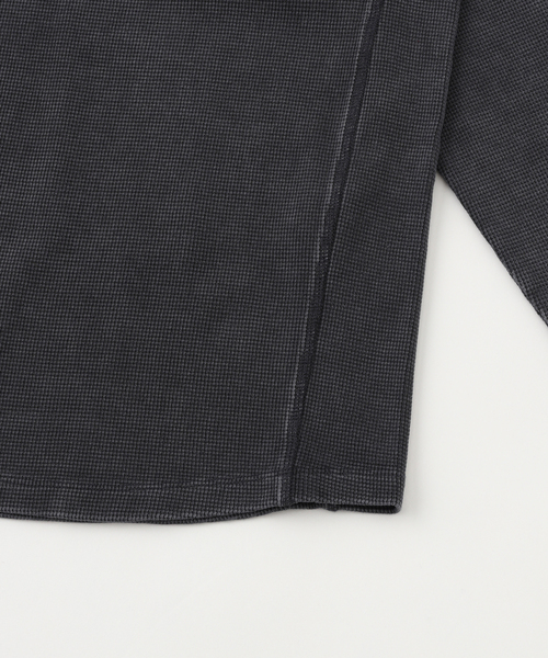 entire studios（エンタイアスタジオ）の「ENTIRE STUDIOS / エンタイアスタジオ THERMAL LONG SLEEVE（Tシャツ/カットソー・メンズ・ブラック/カーキ・X-SMALL/SMALL/MEDIUM）」の6枚目の写真