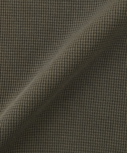 entire studios（エンタイアスタジオ）の「ENTIRE STUDIOS / エンタイアスタジオ THERMAL LONG SLEEVE（Tシャツ/カットソー・メンズ・ブラック/カーキ・X-SMALL/SMALL/MEDIUM）」の8枚目の写真