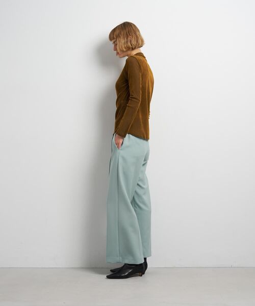 LANVIN en Bleu（ランバンオンブルー）の「フロッキーチュールカットソー（Tシャツ/カットソー・レディース・キャメル/オフホワイト・38）」の4枚目の写真