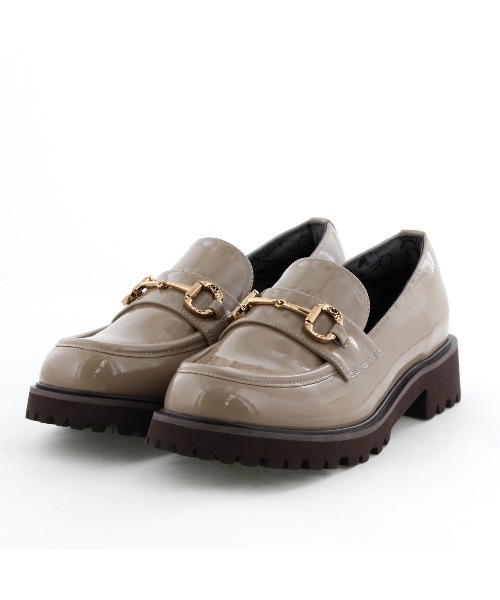 HIMIKO（ヒミコ）の「【卑弥呼】【耐水】トラックソールレインローファー（レインシューズ・レディース・ブラック/グレー/ブラウン・21.5cm/22.0cm/22.5cm/23.0cm/23.5cm/24.0cm/24.5cm/25.0cm/25.5cm/26.0cm/26.5cm）」の22枚目の写真