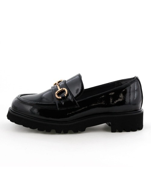 セール】【卑弥呼】【耐水】トラックソールレインローファー（レイン