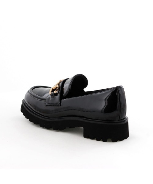 卑弥呼】【耐水】トラックソールレインローファー（レインシューズ