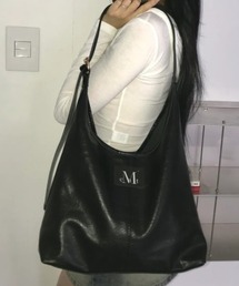 MUCENT(Zg)́yMUCENTzNZg U[ V_[obO CRESCENT LEATHER SHOULDER BAG(V_[obO)