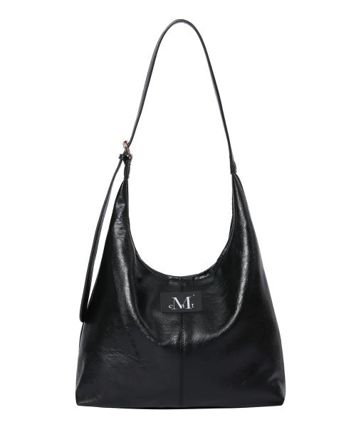 MUCENT（ムセント）の「◇MUCENT◇ブランド直輸入正規品/クレセント レザー ショルダーバッグ CRESCENT LEATHER SHOULDER BAG（ショルダーバッグ・レディース・ブラック・FREE）」の15枚目の写真