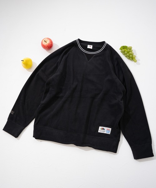 FRUIT OF THE LOOM（フルーツオブザルーム）の「COZY SOFT FLEECE PULLOVER / フリーススウェット（スウェット・メンズ・ブラウン/アイボリー/ブラック・M/L/XL/S）」の7枚目の写真