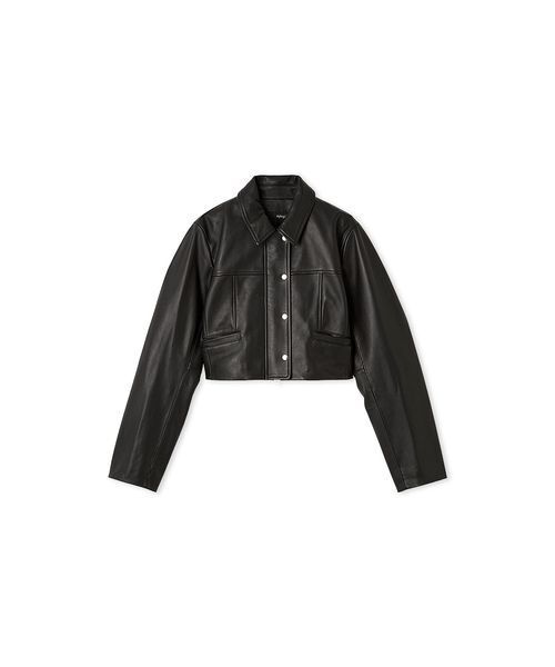 styling/（スタイリング）の「【セットアップ対応】ラムレザーブルゾン（ブルゾン・レディース・ブラック/ブラウン・0/1）」の15枚目の写真