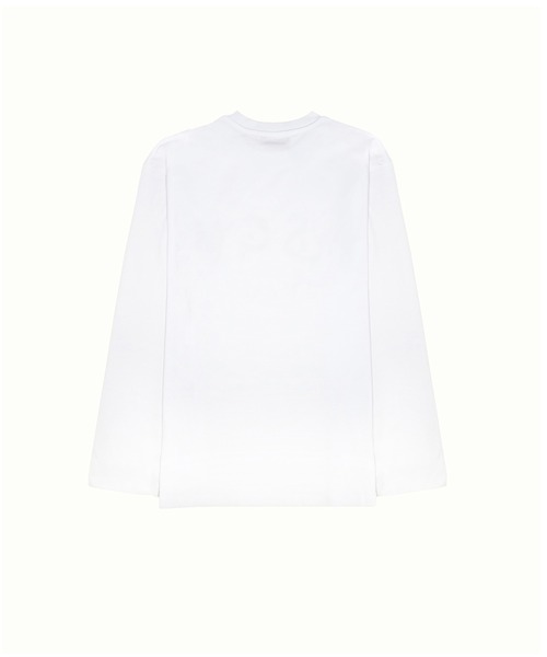 MSGM(エムエスジーエム)の「【Basic Color】MSGM ブラッシュロゴ ロングスリーブTシャツ(Tシャツ/カットソー・レディース・ブラック/ホワイト・M/L/XS/S)」の3枚目の写真