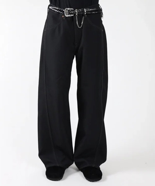 Jieda（ジエダ）の「【Jieda】3D WORK PANTS（スラックス・メンズ・ブラック/グレー・1/2）」の4枚目の写真