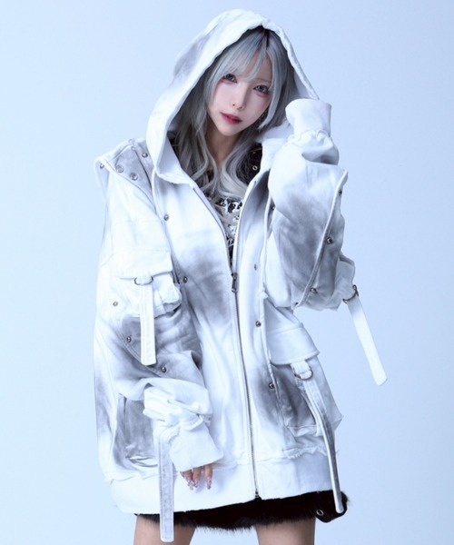 REFLEM/レフレム』ヘビーレイヤードZIPパーカー/ジップアップ