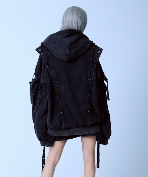 REFLEM/レフレム』ヘビーレイヤードZIPパーカー/ジップアップ