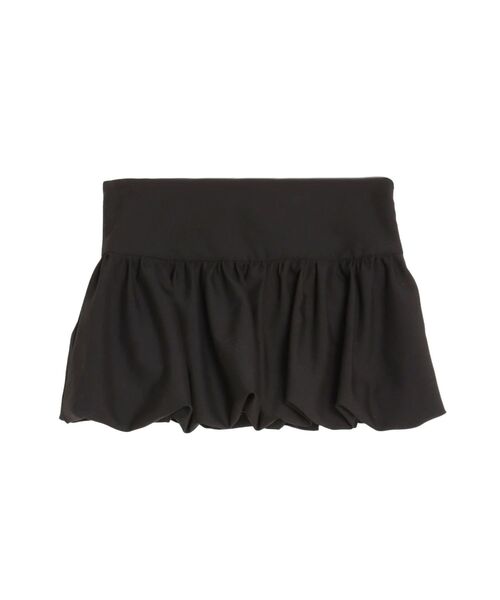 GYDA（ジェイダ）の「【WEB限定】【TINY低身長さん向け】Balloonスカートライクショートパンツ（スカート・レディース・ブラック・FREE）」の5枚目の写真