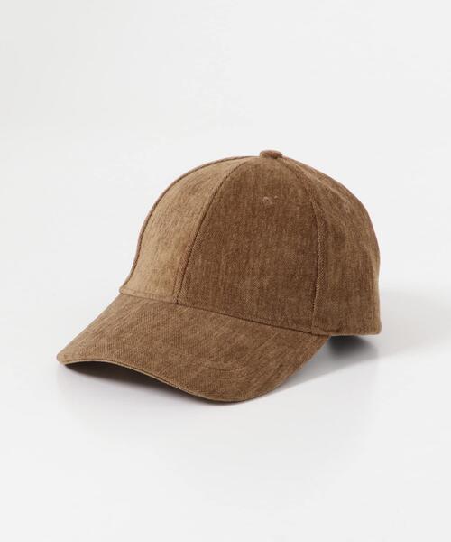URBAN RESEARCH Sonny Label（アーバンリサーチサニーレーベル）の「ベロアタッチバックロゴCAP（キャップ・レディース・キャメル/ネイビー/ライトベージュ・ONE）」の14枚目の写真