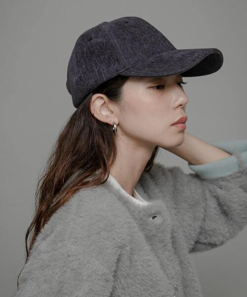 URBAN RESEARCH Sonny Label（アーバンリサーチサニーレーベル）の「ベロアタッチバックロゴCAP（キャップ・レディース・キャメル/ネイビー/ライトベージュ・ONE）」の16枚目の写真