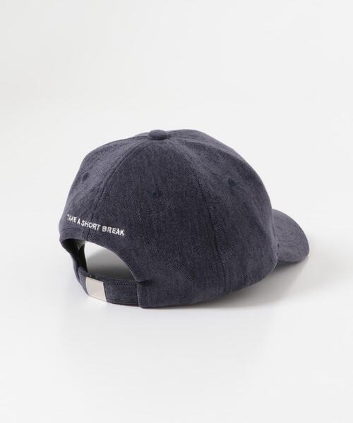 URBAN RESEARCH Sonny Label（アーバンリサーチサニーレーベル）の「ベロアタッチバックロゴCAP（キャップ・レディース・キャメル/ネイビー/ライトベージュ・ONE）」の5枚目の写真
